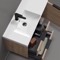 Wall Mounted Bathroom Vanity, Modern, 36